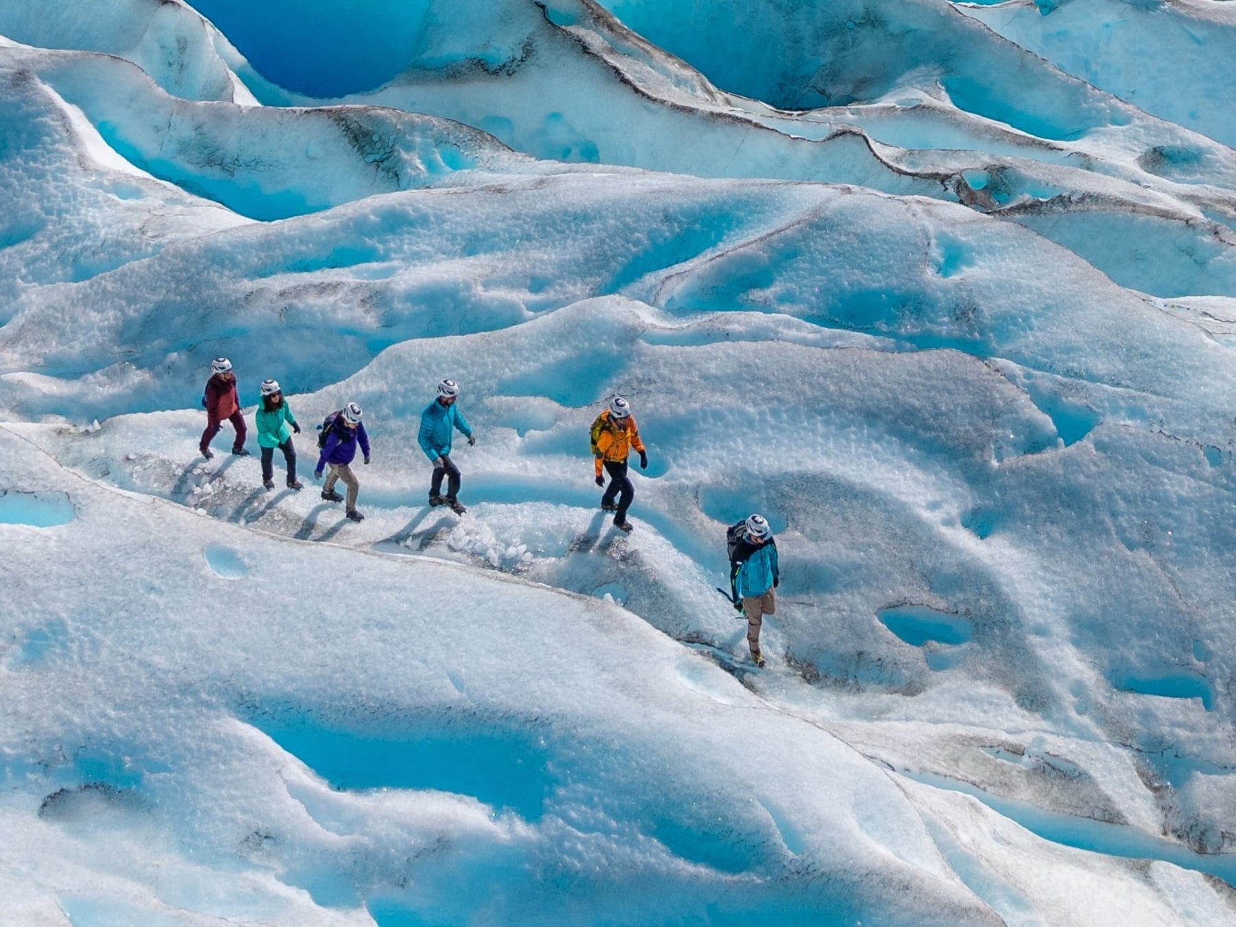 Caminar sobre el Perito Moreno ya no es solo cosa del verano: el glaciar se vive todo el año