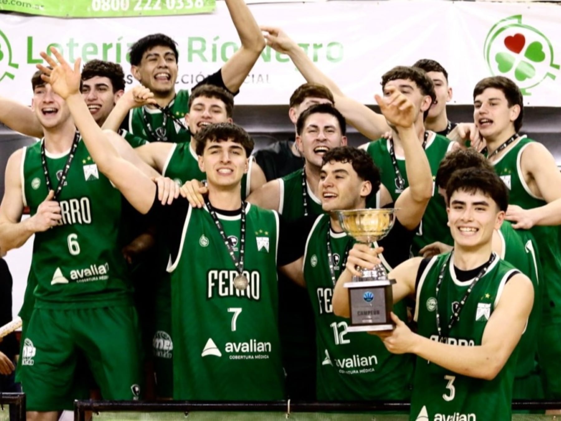 Ferro se coronó en Viedma y se sacó de encima a un Deportivo Norte que peleó hasta el final