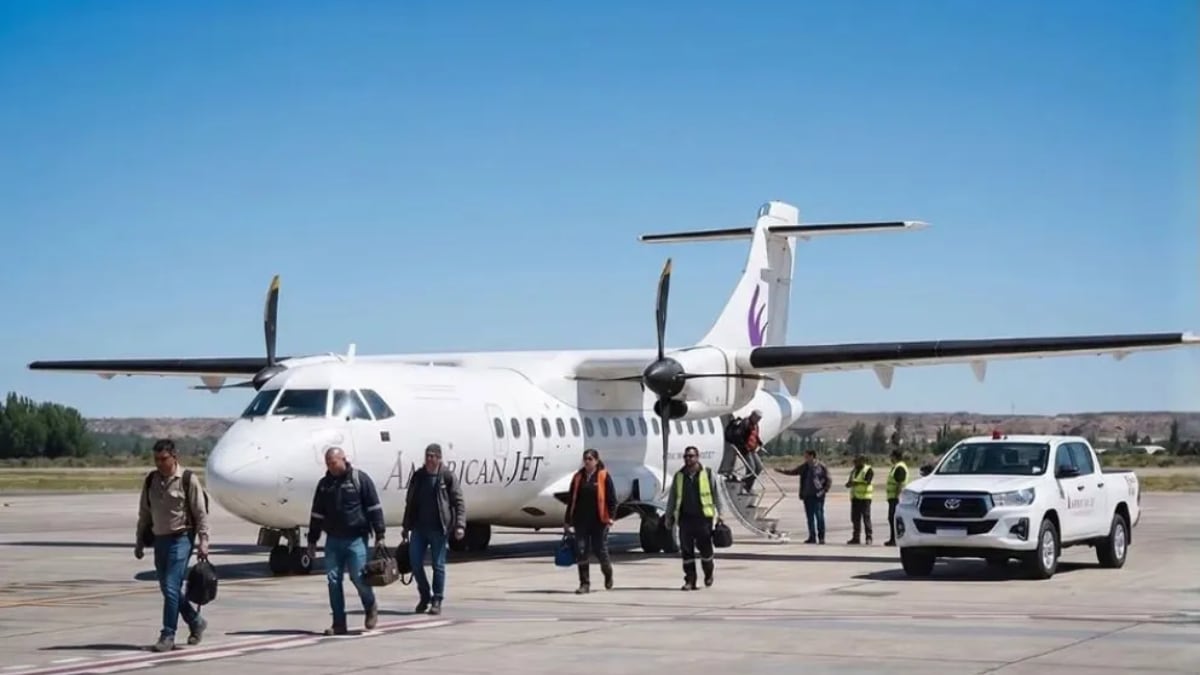 American Jet suma dos vuelos intraprovinciales en Neuquén y reduce a menos de una hora los tiempos de viaje hacia Chos Malal y Chapelco