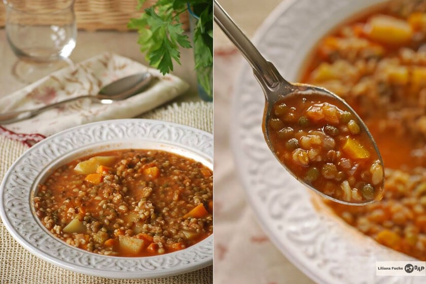 Lentejas con bulgur: el truco para que el guiso rinda más y no haga falta sumar carne