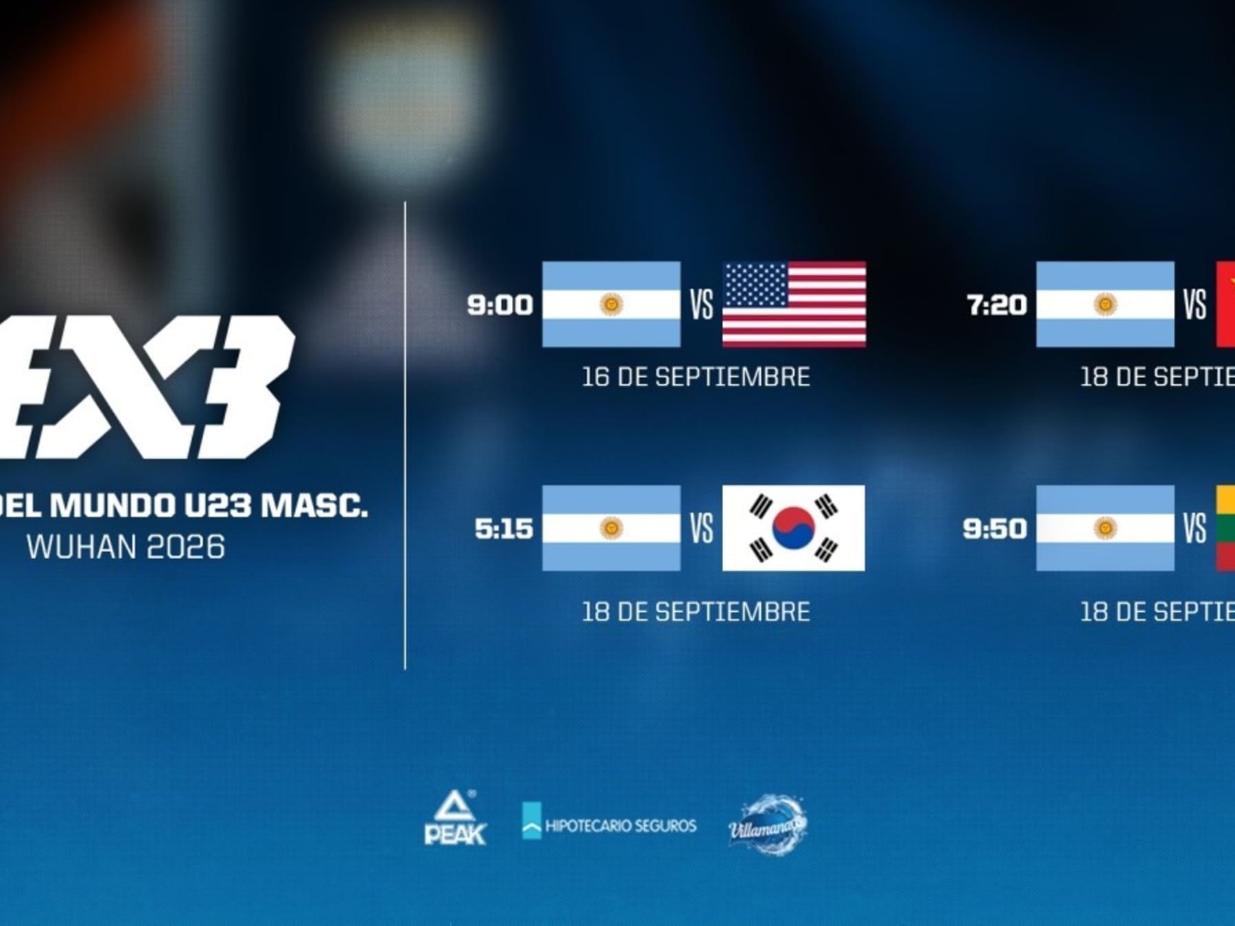 Arrancan los pibes: Argentina debuta en el Mundial U23 de básquet 3x3 y le toca bailar con la complicada