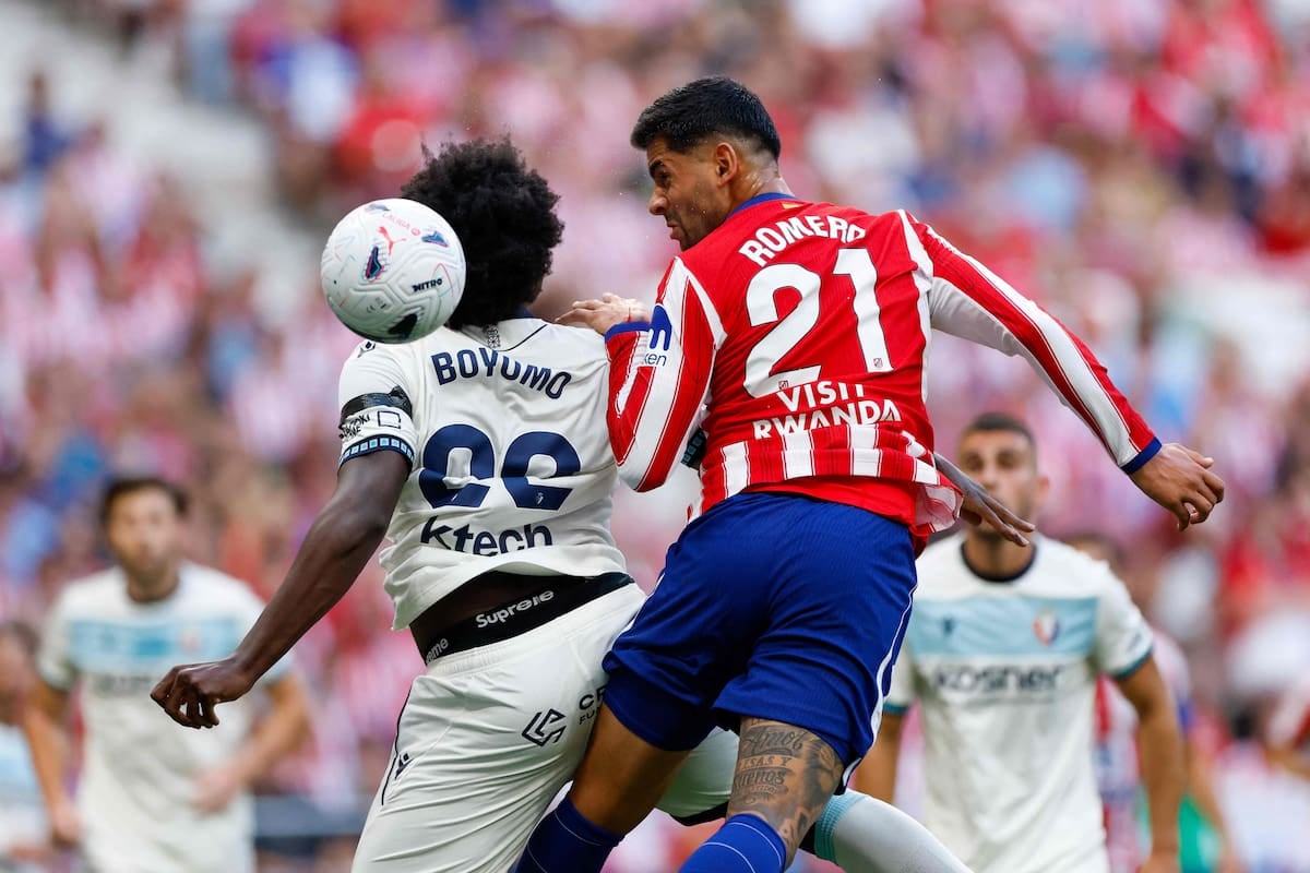 El Atleti del Cholo pasó por arriba a Osasuna y ya le mete presión al Madrid: van siete goles en dos partidos