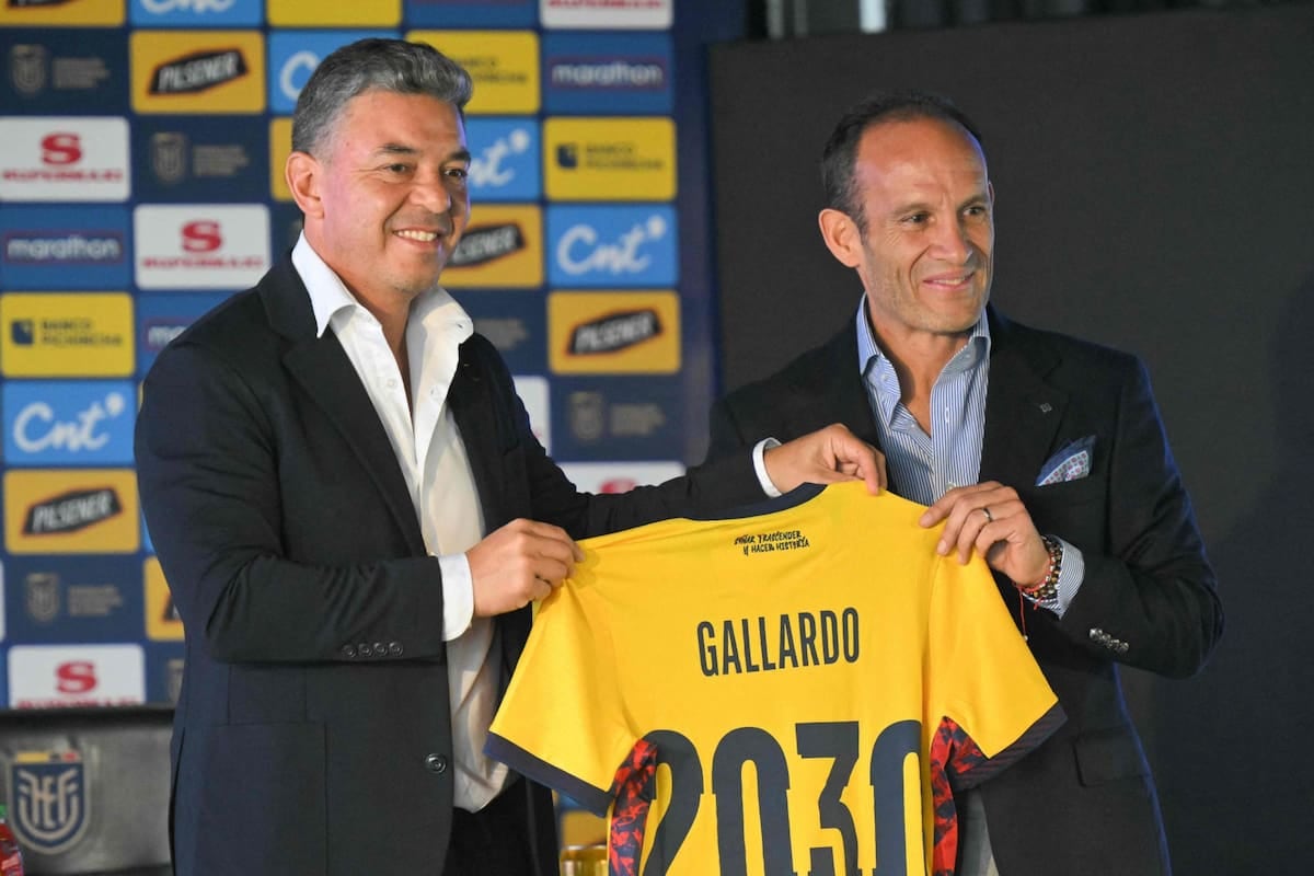 Gallardo se calza el buzo de Ecuador y va por el Mundial 2030: arranca en Seúl y lo mira todo el continente
