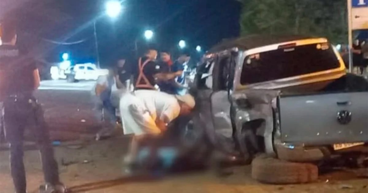 Un choque frontal en San Vicente dejó dos muertos y cinco heridos, dos de ellos gendarmes fuera de servicio
