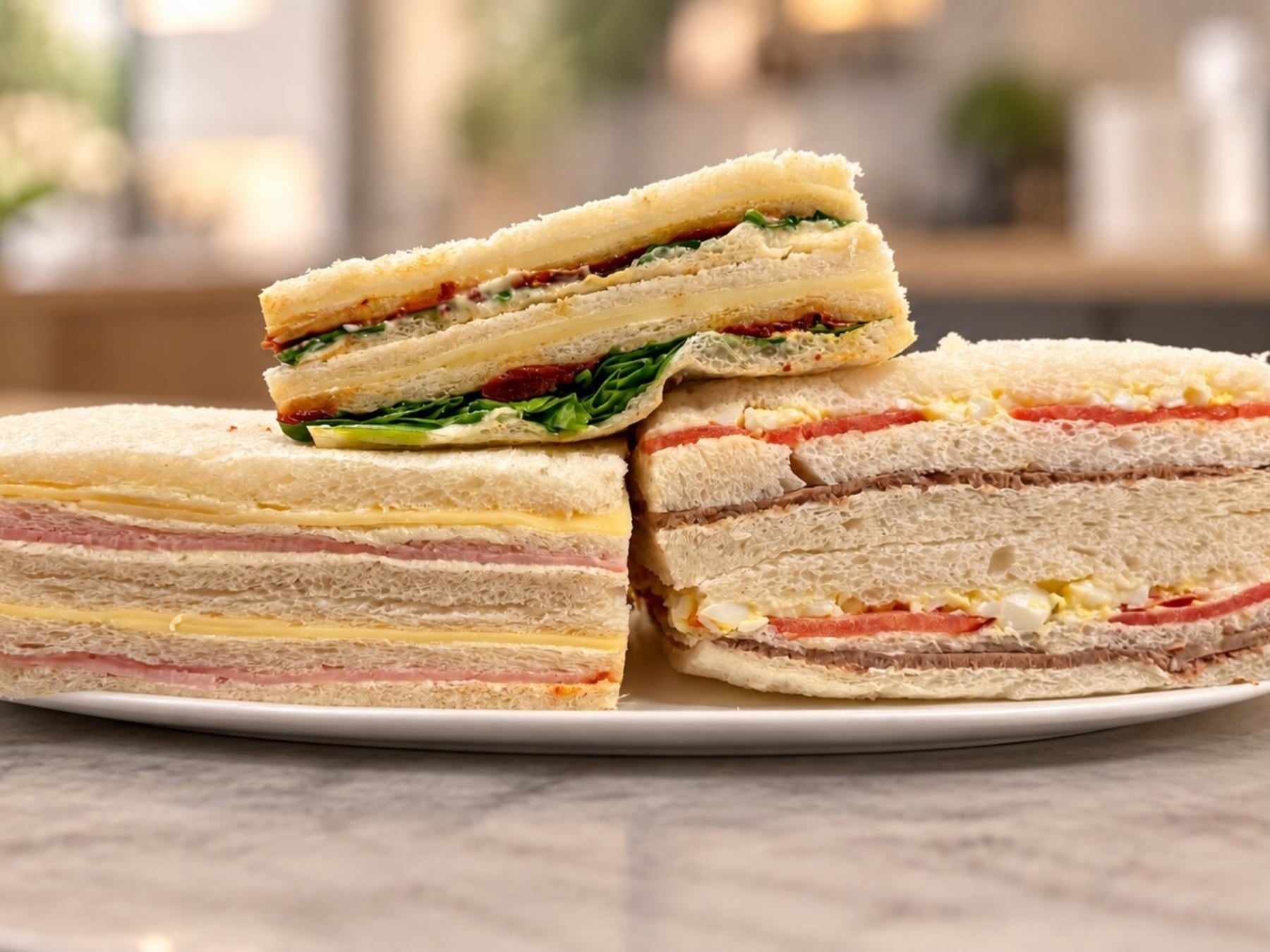 Sándwiches de miga porteños: cinco confiterías, un mismo clásico y precios que se parecen pero no tanto