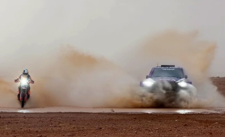 Cavigliasso y Pertegarini se la juegan en la máxima: los argentinos copan el Rally de Marruecos