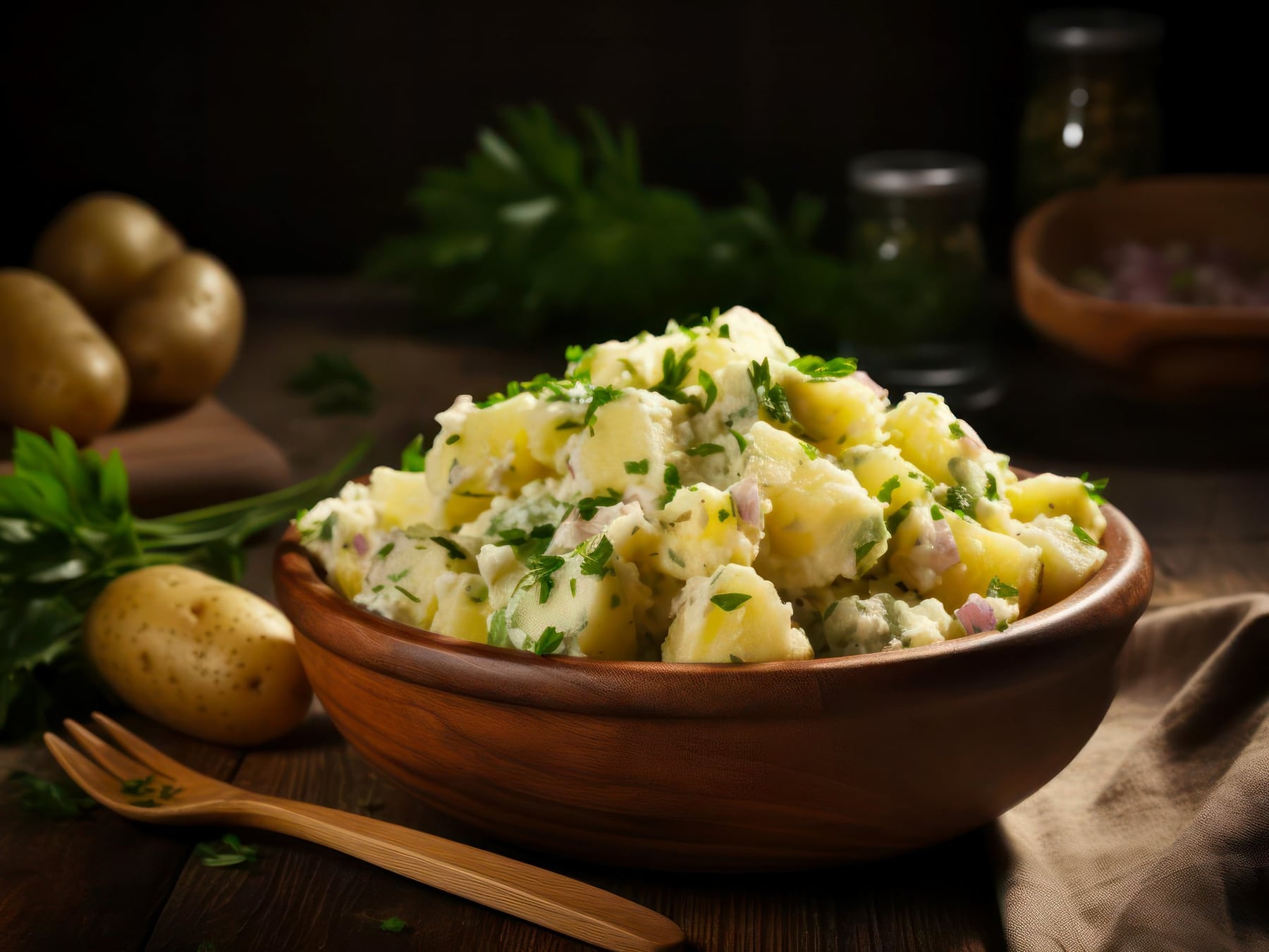 Ensalada de papa: la guía para que quede cremosa y los cubos no se desarmen