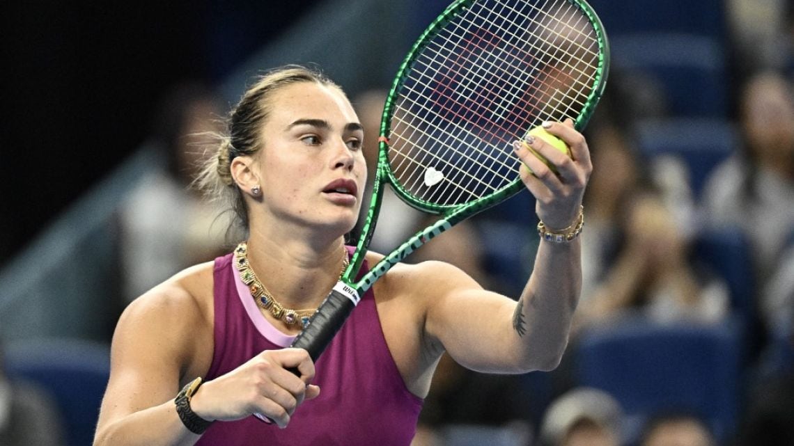 Sabalenka pasó el estreno en Pékin y va por Bartunkova: quiere recortar a la kazaja antes del Masters