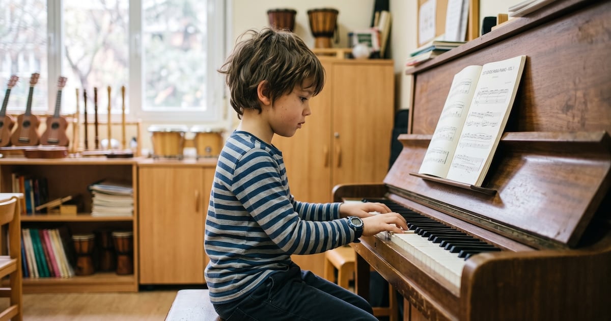 Un estudio de la Universidad Northeastern asoció la práctica de un instrumento con mejores puntajes cognitivos en chicos de entre 7 y 9 años