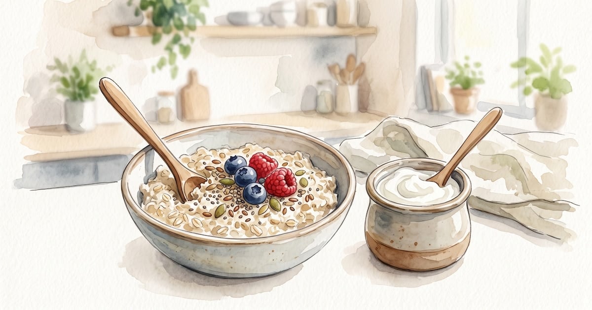 Avena y yogur griego: dos aportes complementarios para el tránsito intestinal, según especialistas en nutrición