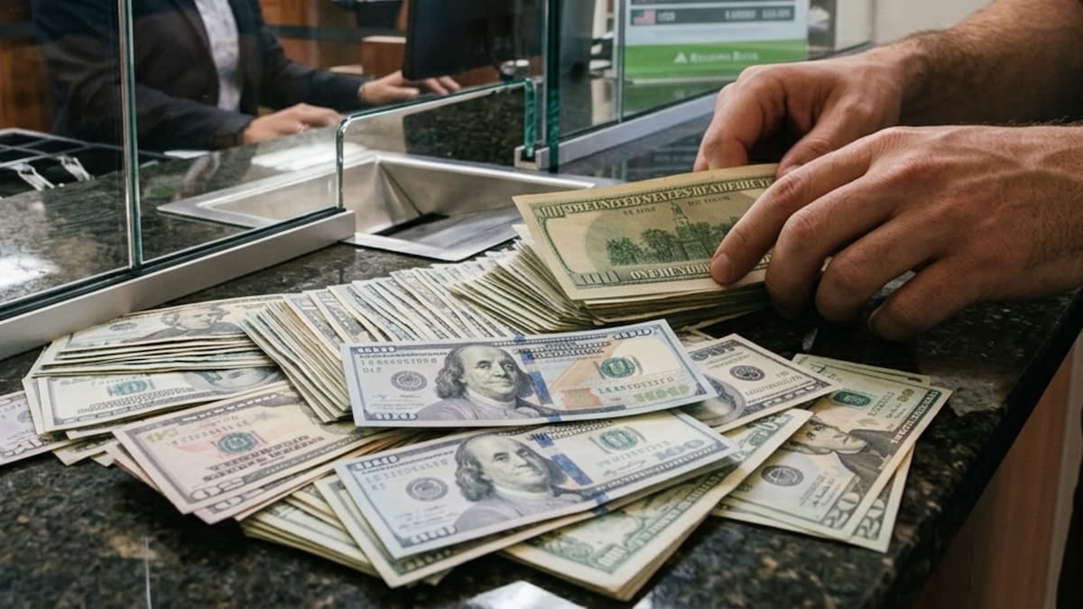 Dólar oficial en 1540 pesos y blue a 1545: la referencia que dejó el lunes antes de la rueda del martes