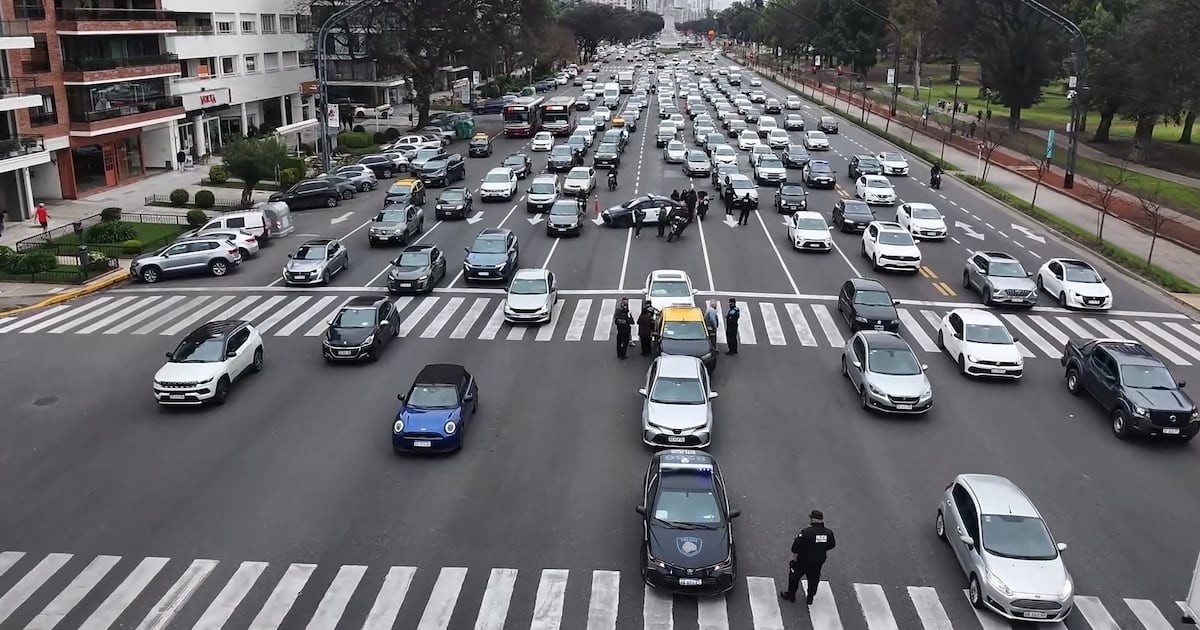 Dos siniestros múltiples en Palermo y Villa Lugano: dos heridos y seis autos involucrados