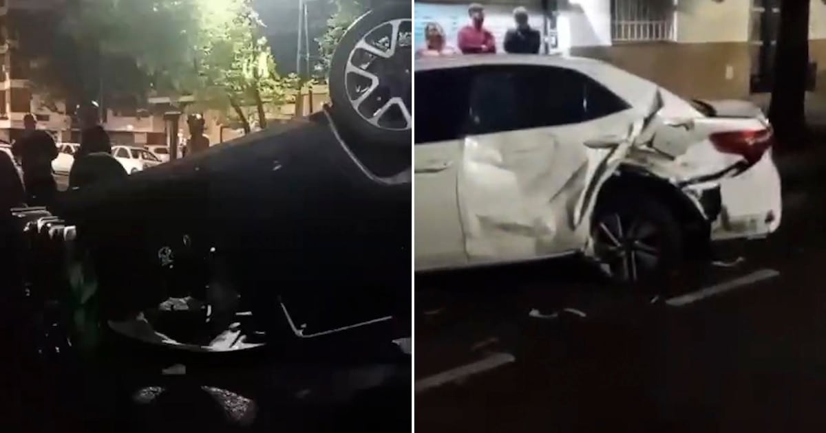 Volcadura en Alberdi y Curapaligüe: una conductora con 1,79 g/l de alcohol en sangre y cinco heridos