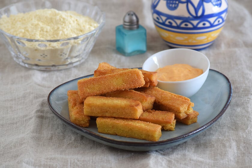 Panisse a la marsellesa: la fritura crocante que se hace con harina de garbanzos y sin gluten
