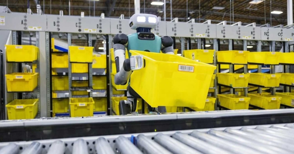 Amazon roza el millón de robots en sus depósitos y, al mismo tiempo, ve crecer los accidentes en sus propias fábricas