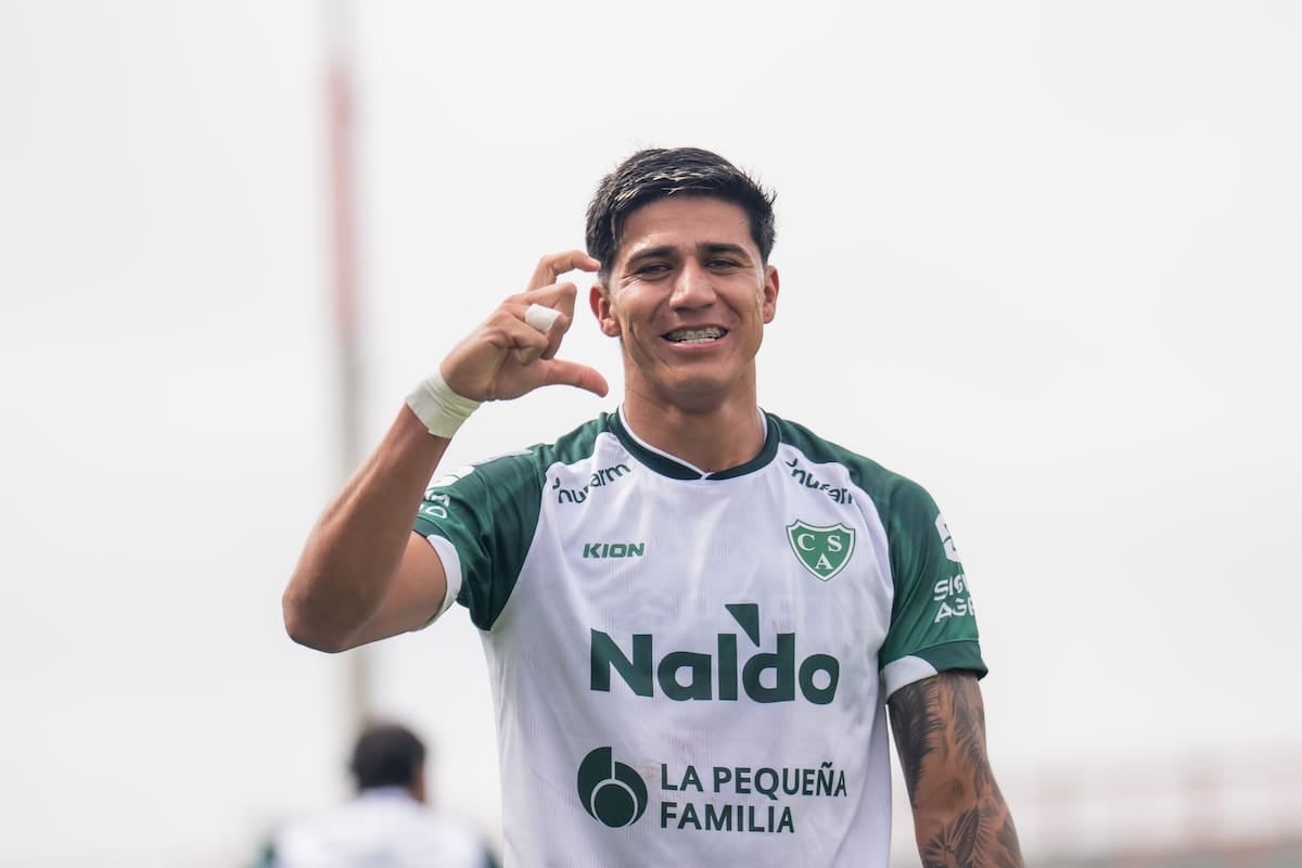 Marabel, el nueve que casi se queda sin pierna y ahora va por el récord ante River