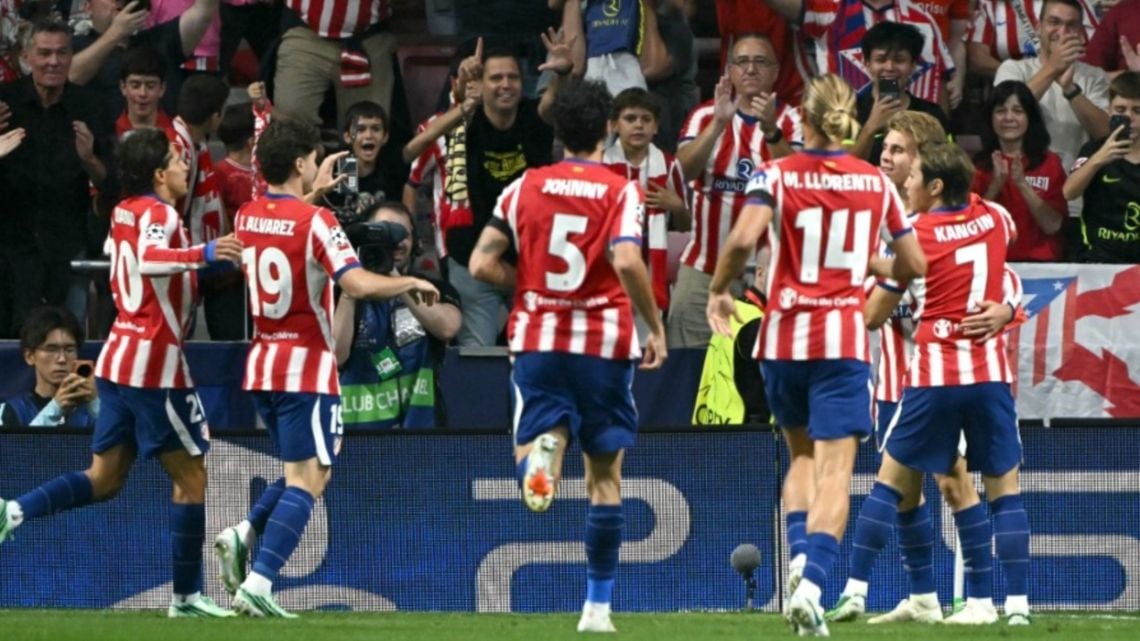 El Atleti le bajó la persiana al United y se sacó la espina del debut