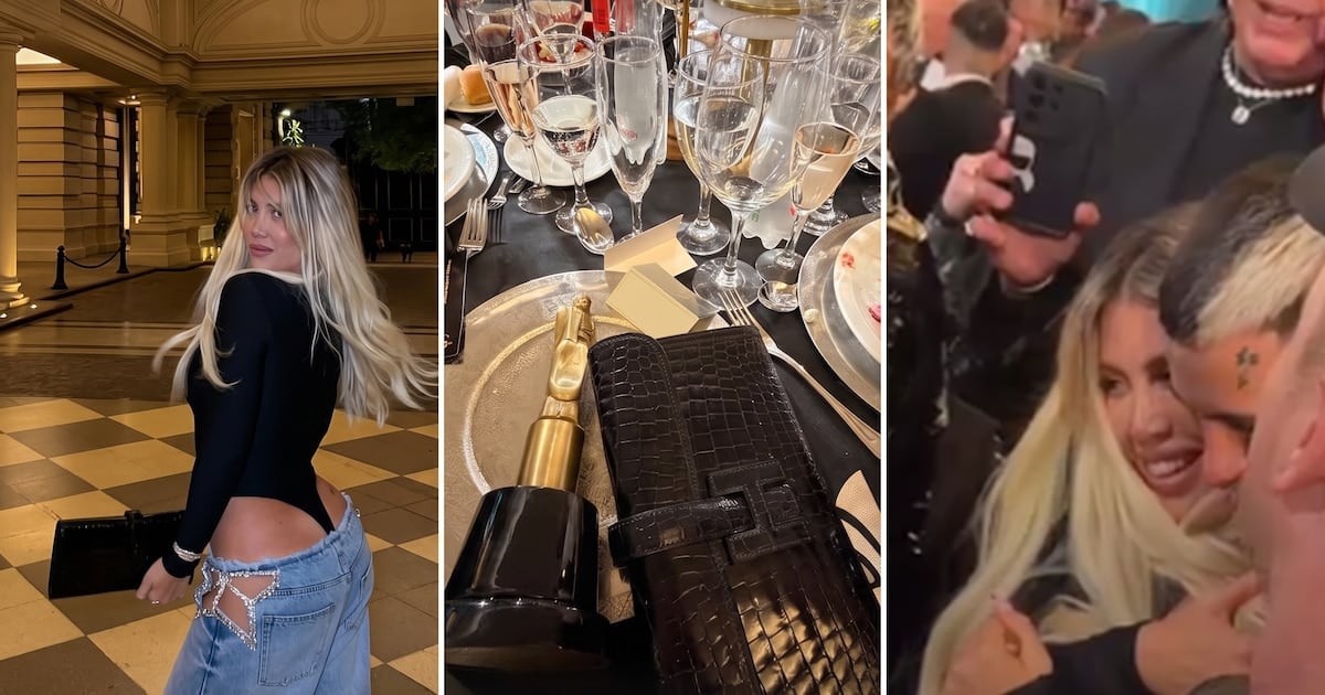 Wanda Nara se llevó el Martín Fierro de la Música por “Bad Bitch” y lo festejó con una broma que desarmó al Tango Porteño