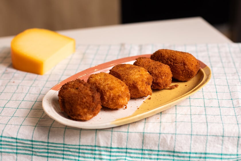 Croquetas de calabaza y gouda: una masa sin bechamel que se banca la fritura