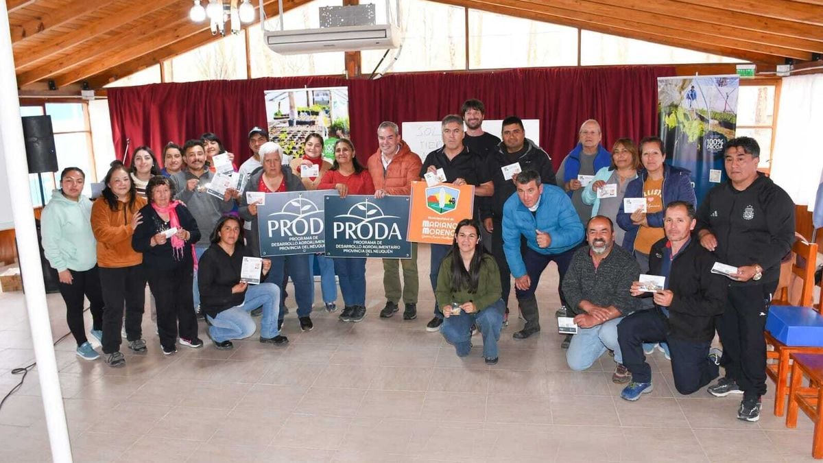 Mariano Moreno dio arranque a la novena edición de Ciudad Zapallo, el programa del PRODA que entrega semillas y capacita a familias del interior neuquino