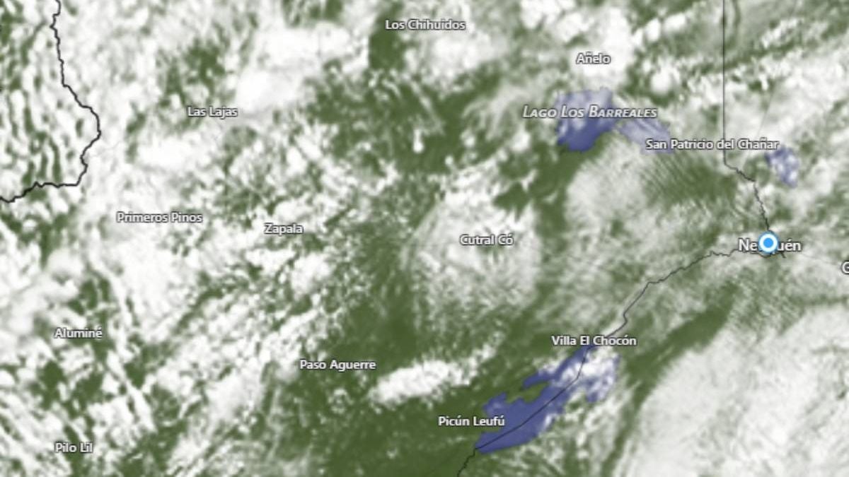 Neuquén se prepara para dos jornadas de lluvias bajo alerta amarilla y con temperaturas en marcado descenso