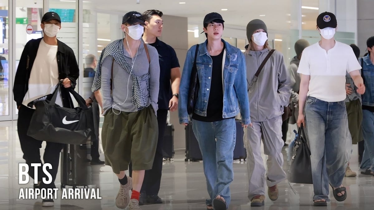 BTS ya está en Buenos Aires: los siete aterrizaron en Ezeiza y La Plata los espera con tres noches agotadas